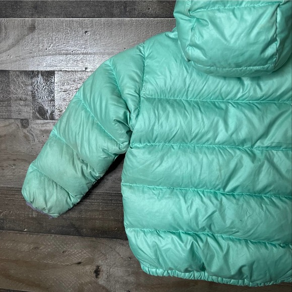 SOLD Patagonia Girls Hi Loft Down Hoody - Picture 5 of 7